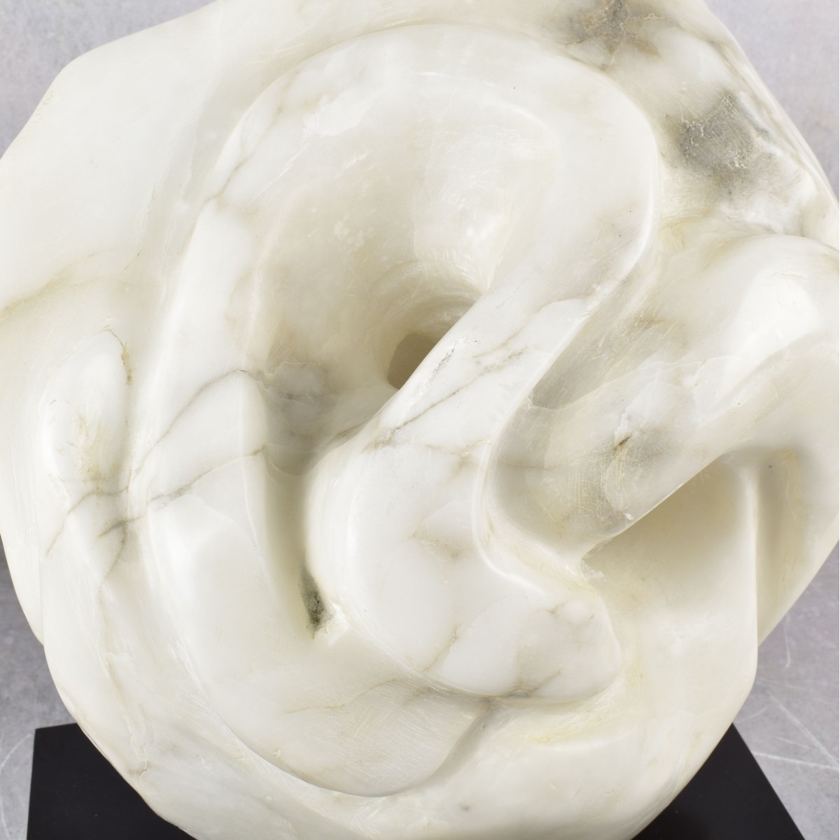 George Jacobs "UNIQUE" Abstract Marble Sculpture