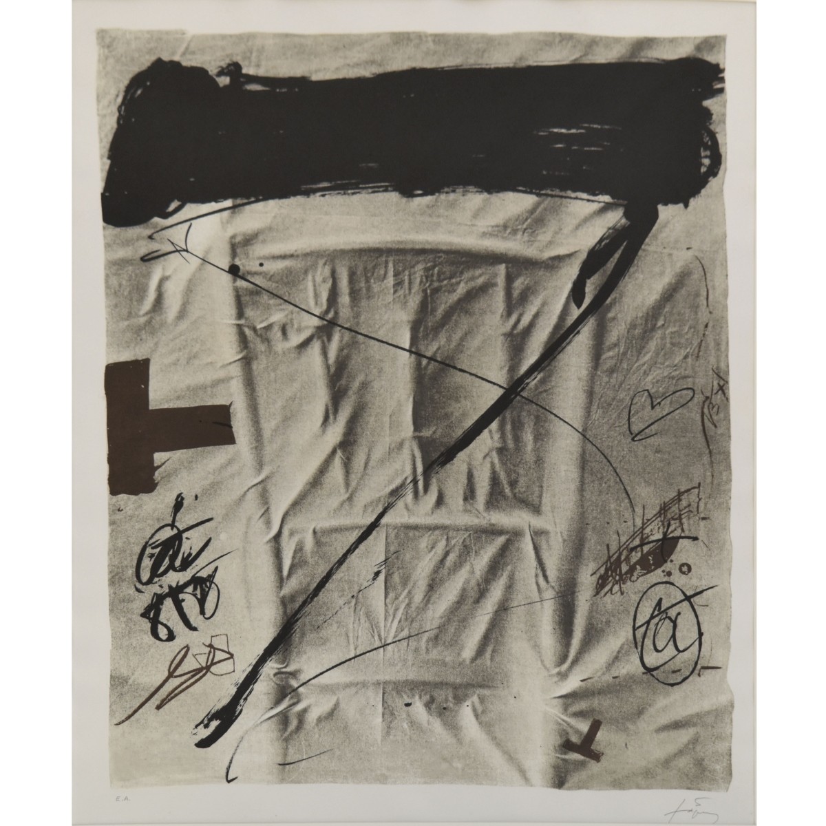 Antoni Tapies, Spanish (1923-2012)