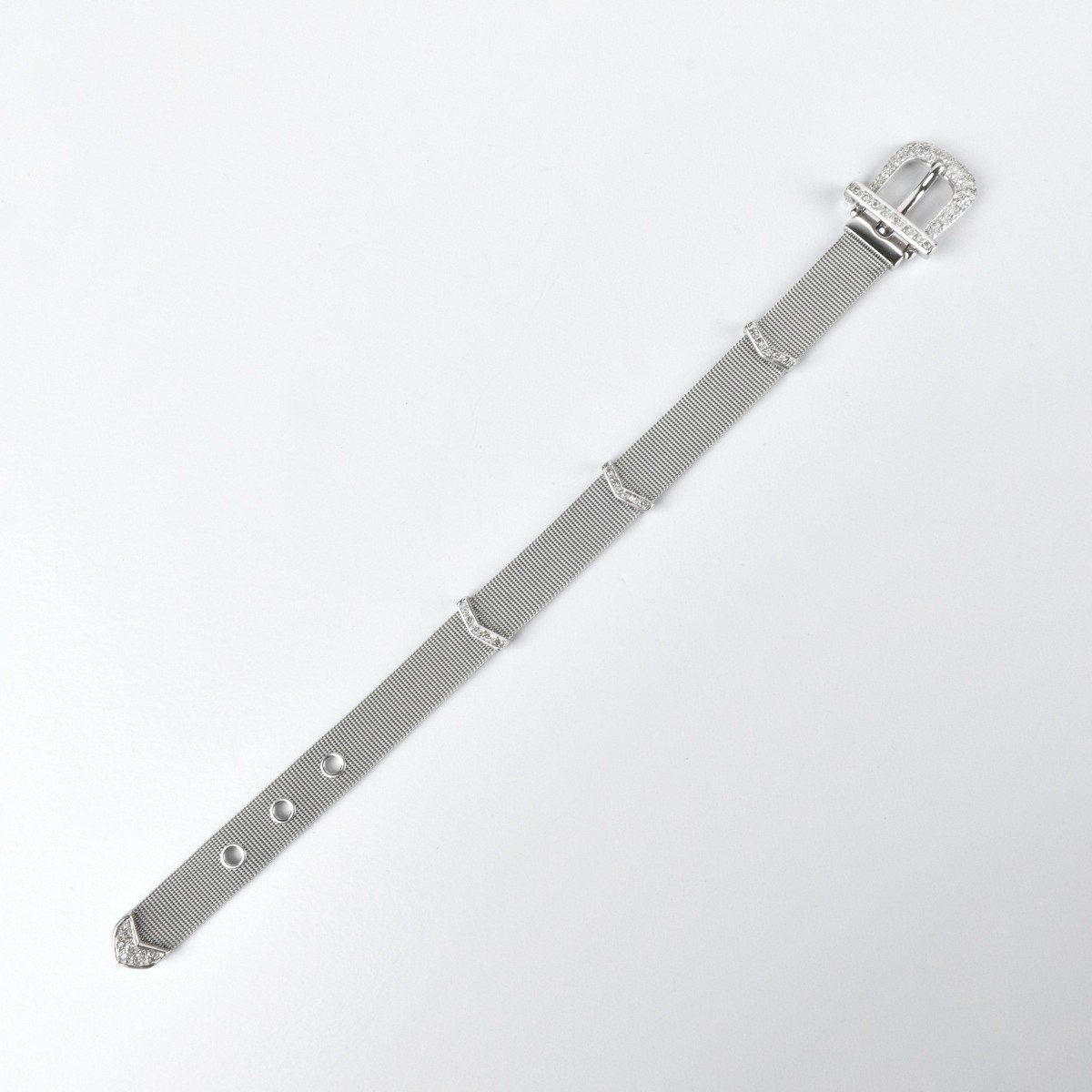 Diamond and 18K Bracelet
