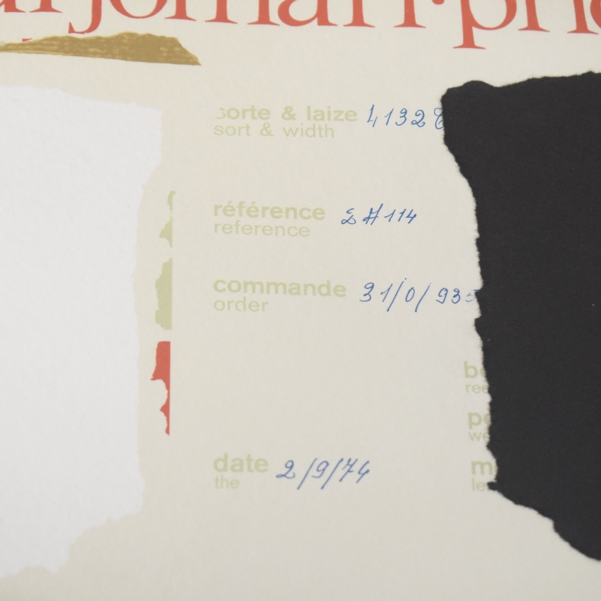 Robert Motherwell, American (1915-1991)
