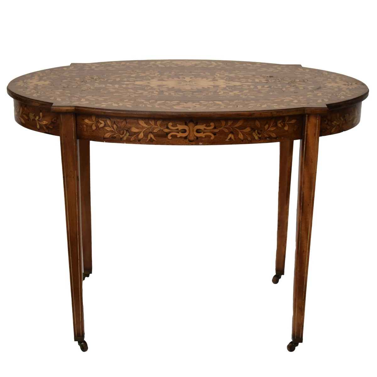 Marquetry Inlaid Table