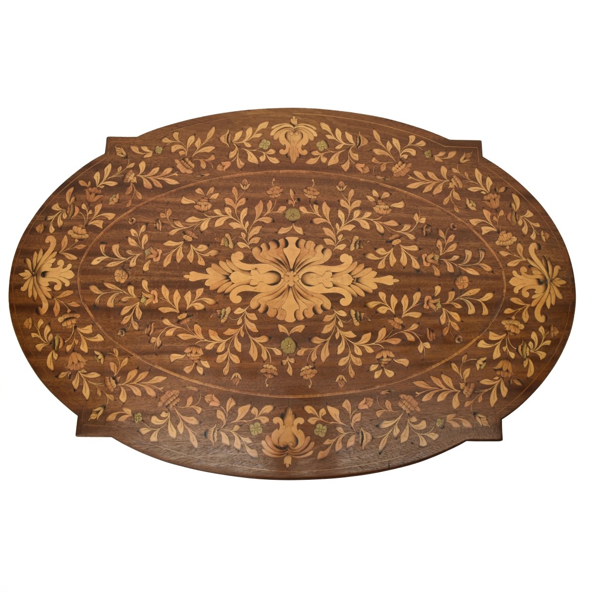 Marquetry Inlaid Table