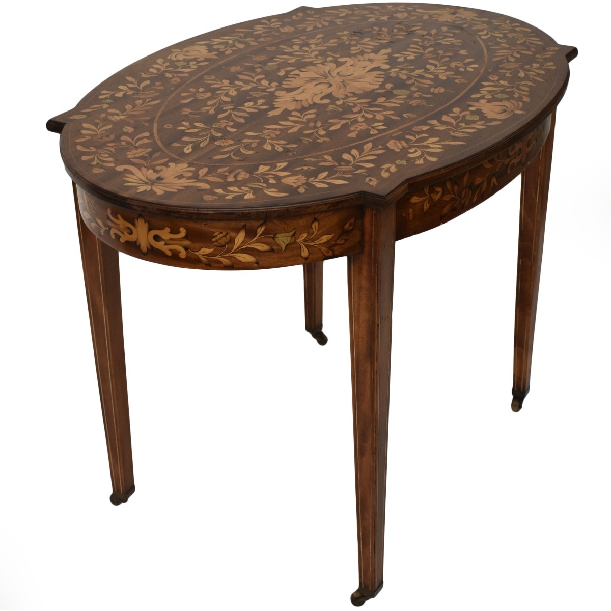 Marquetry Inlaid Table