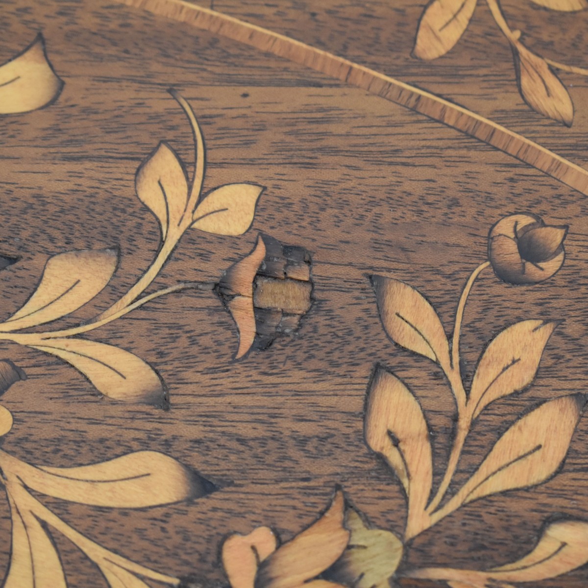 Marquetry Inlaid Table