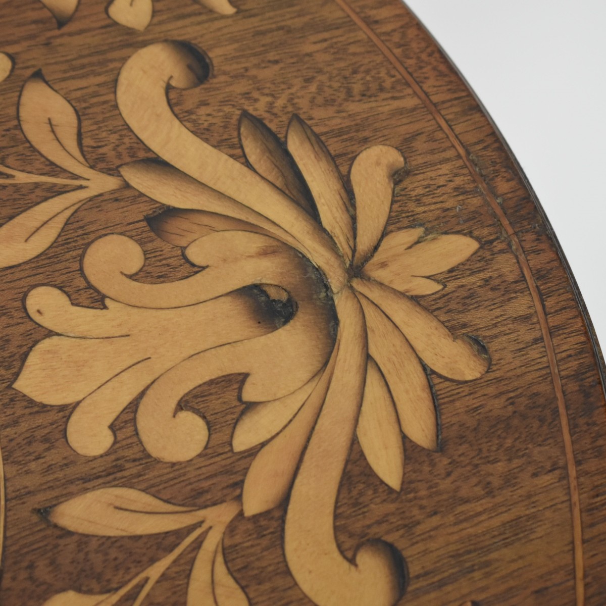 Marquetry Inlaid Table