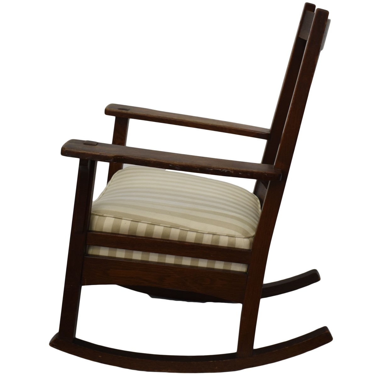 L&JG Stickley Quarter-sawn Rocking Chair