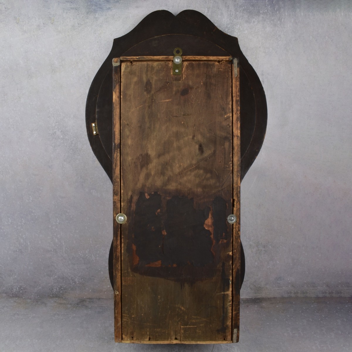 Antique Ithaca Double Dial Calendar Clock