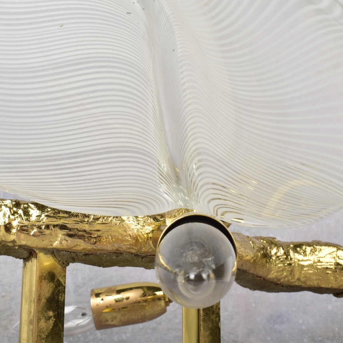 Vintage Murano Style Glass Sconce