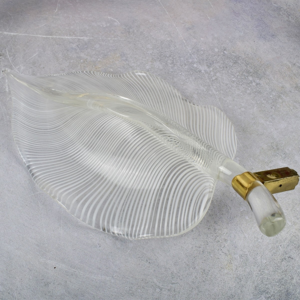 Vintage Murano Style Glass Sconce