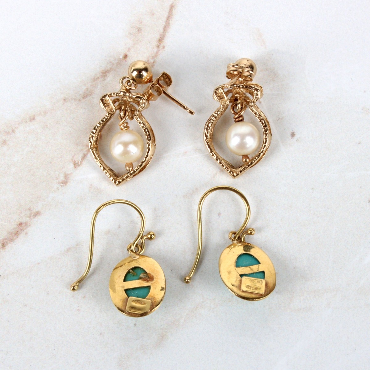 18K &14K Earrings