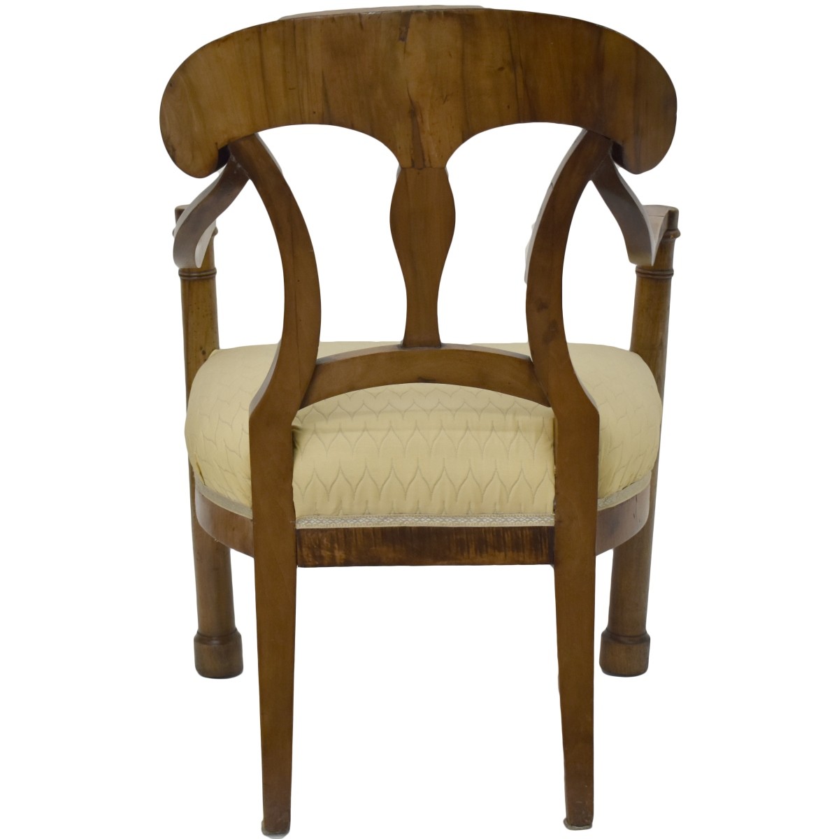 Biedermeier Cherry Wood Arm Chair