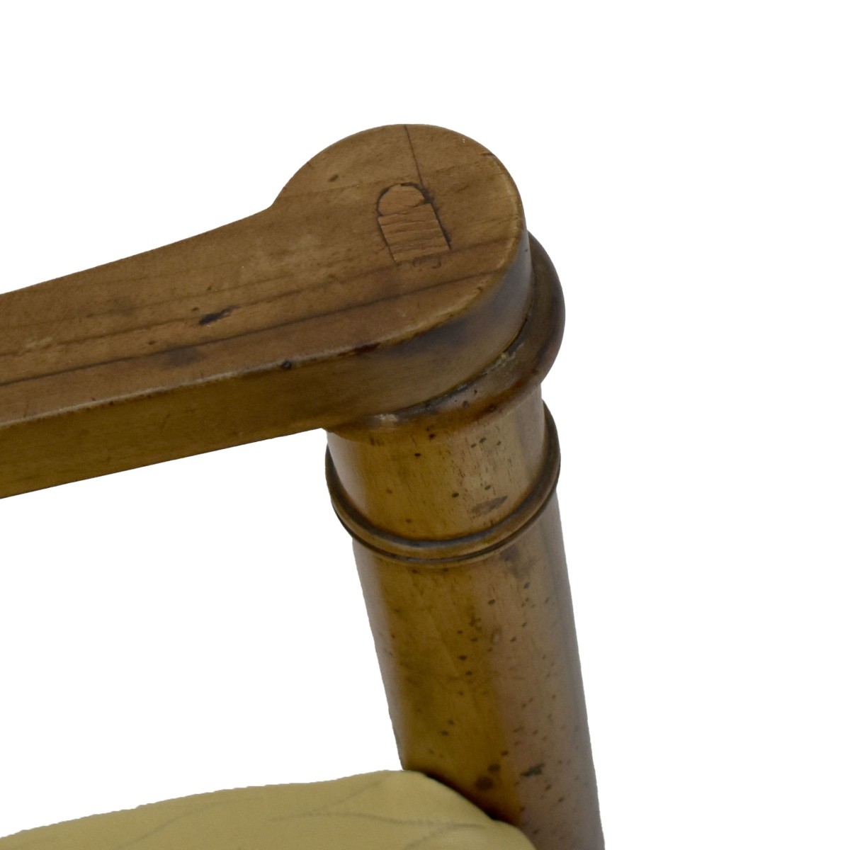 Biedermeier Cherry Wood Arm Chair