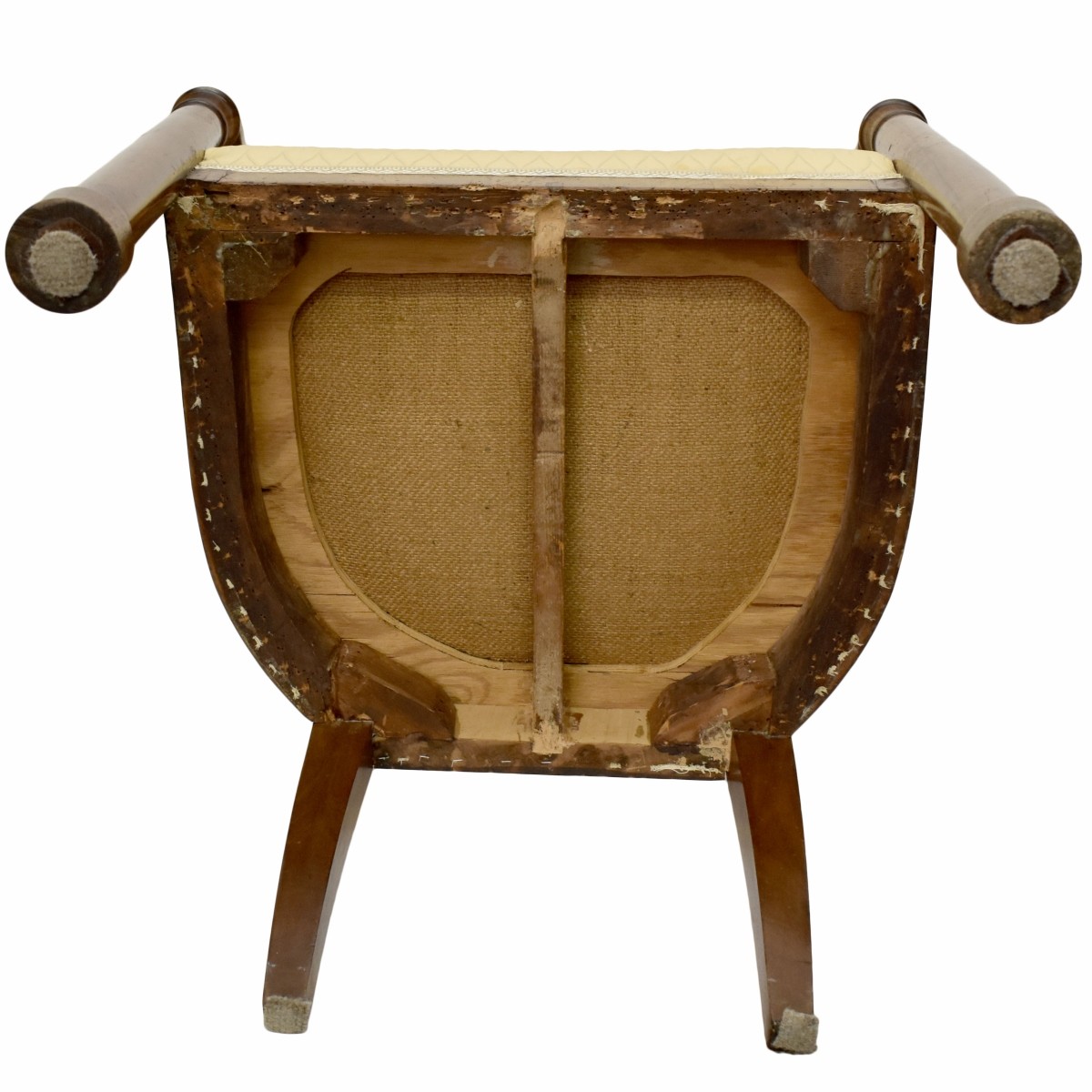 Biedermeier Cherry Wood Arm Chair