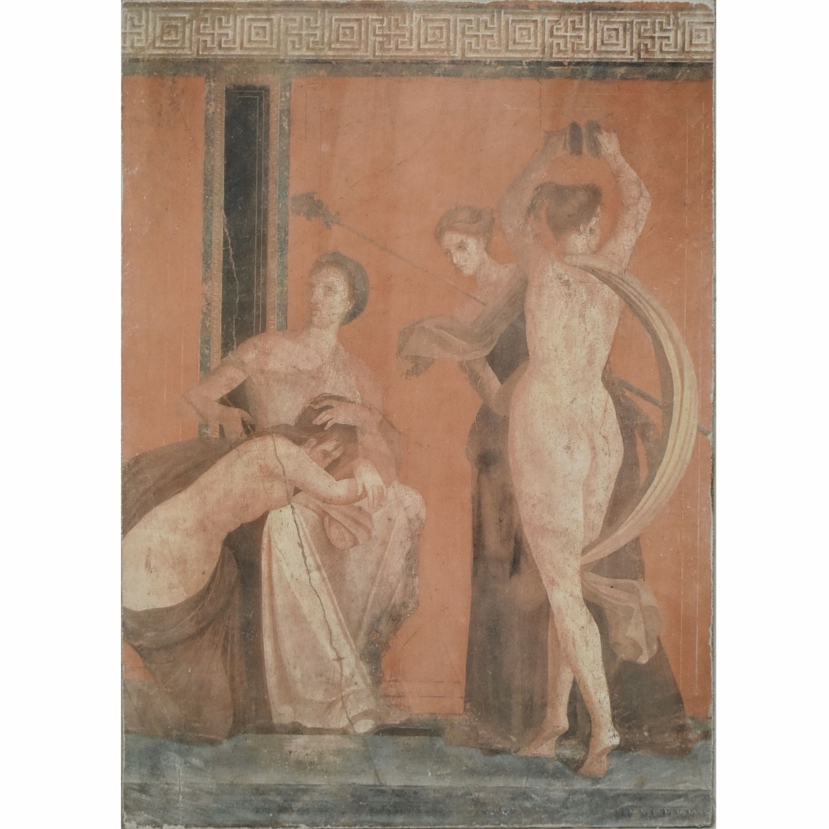 Painted Fresco Panel
