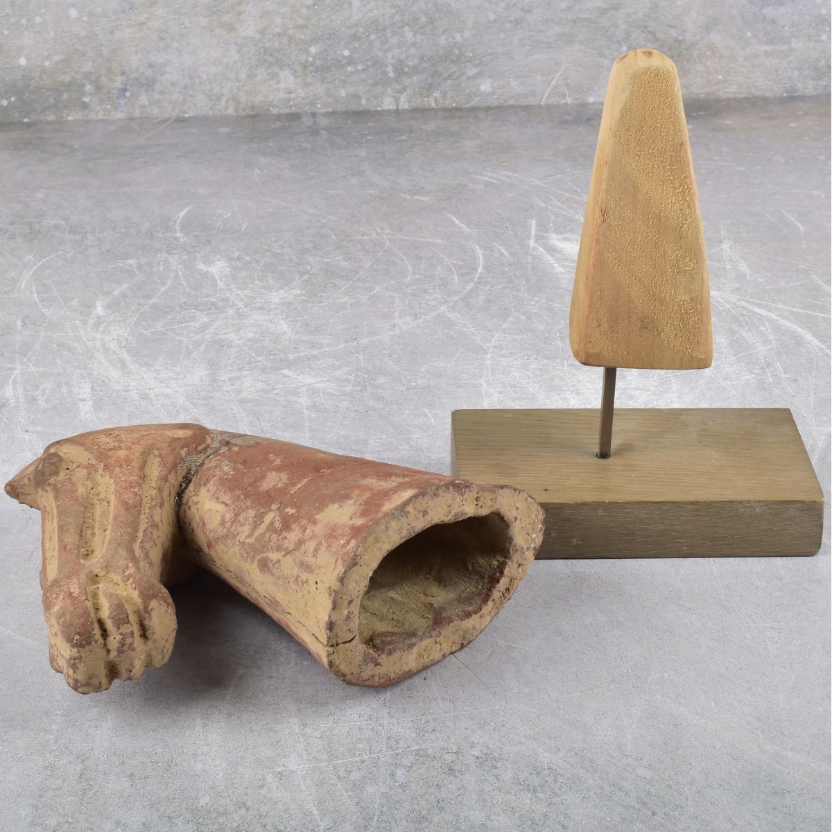 Antique Han or Tang Terracotta Horse