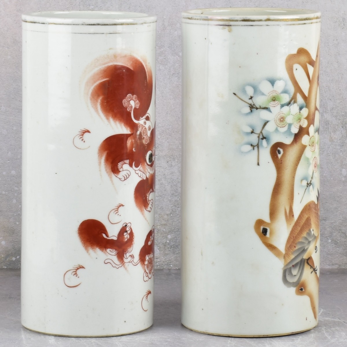 Chinese Republic Period Porcelain Hat Stands