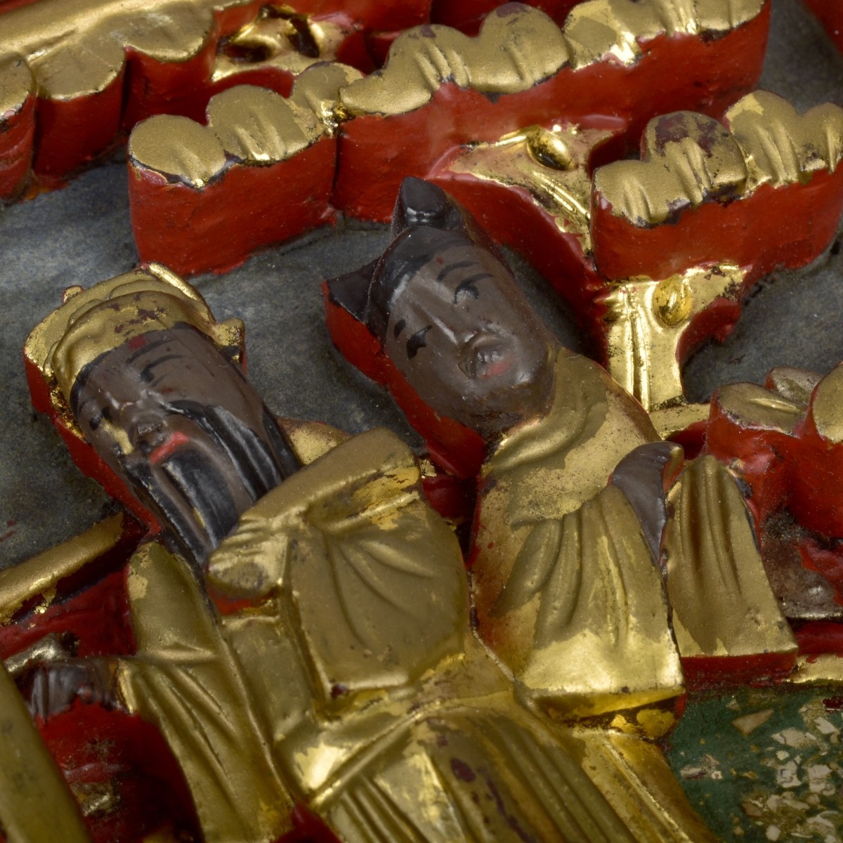 Antique Gilt Wood Chinese Wood Panels