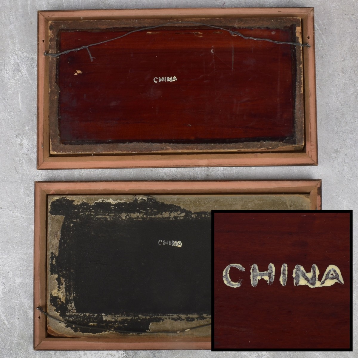 Antique Gilt Wood Chinese Wood Panels