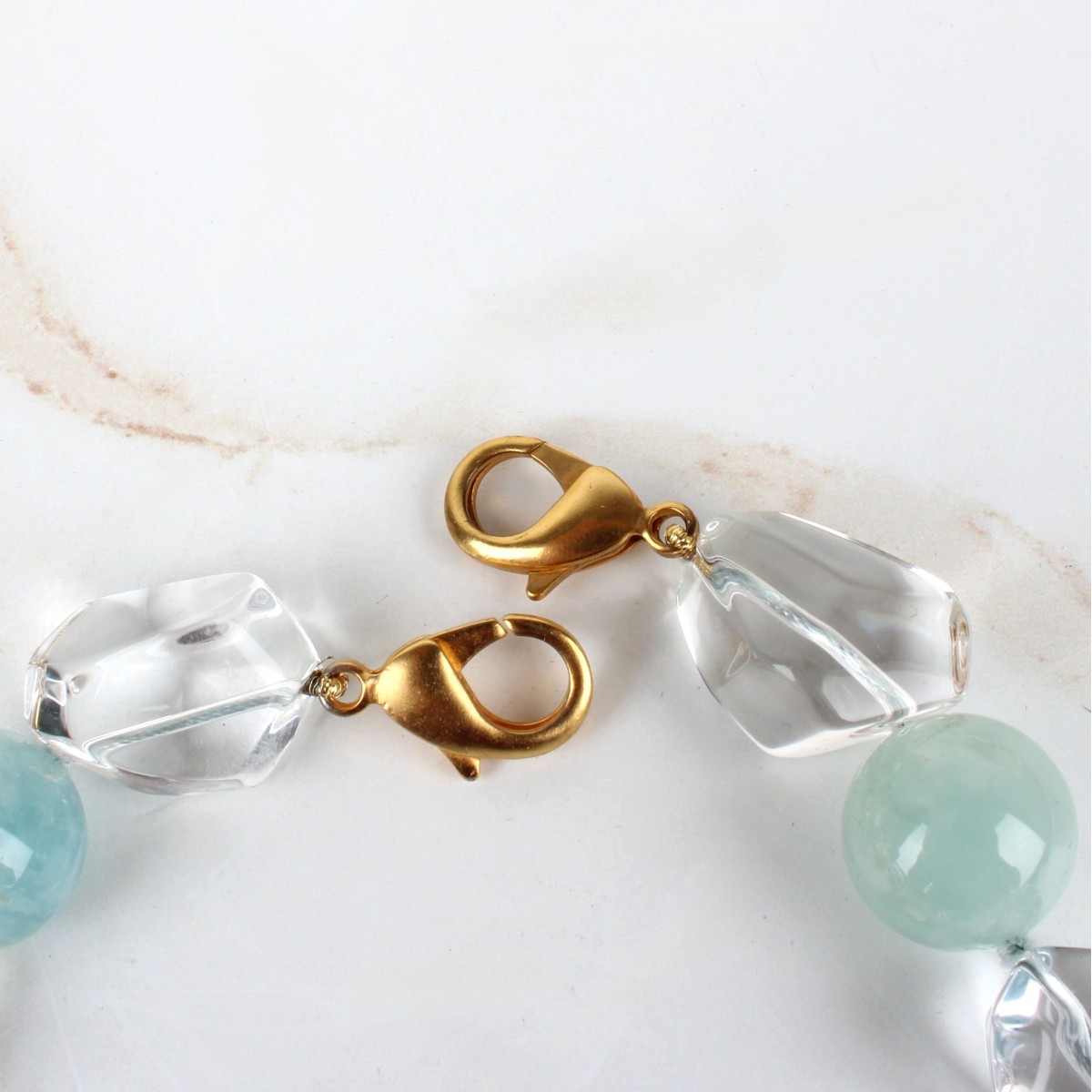 Quartz and Crystal Necklace