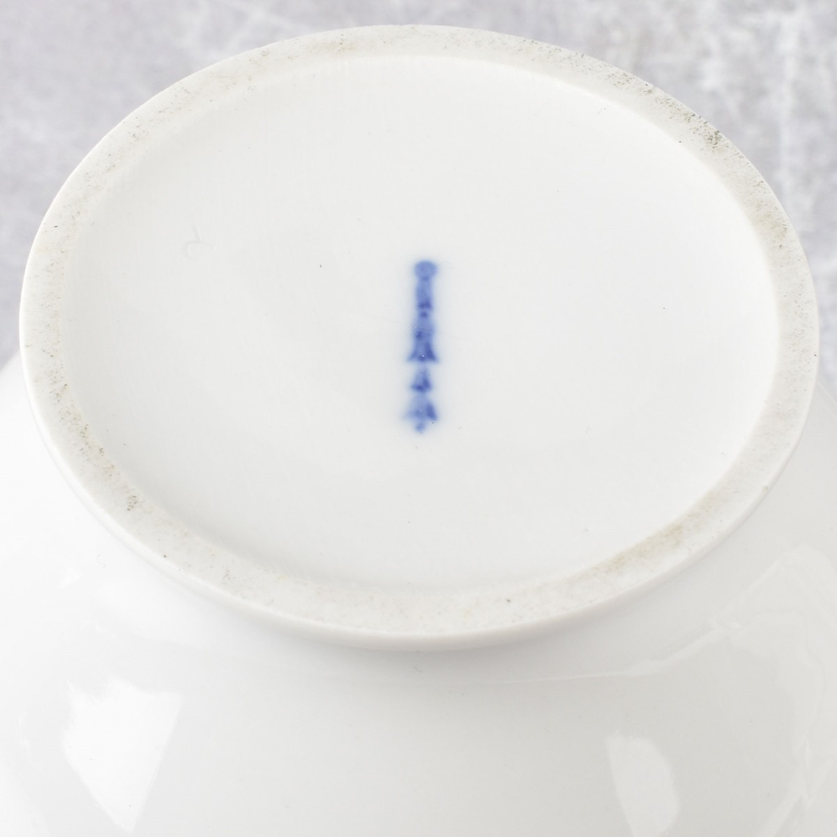 Vintage White KPM Berlin White Porcelain Vases