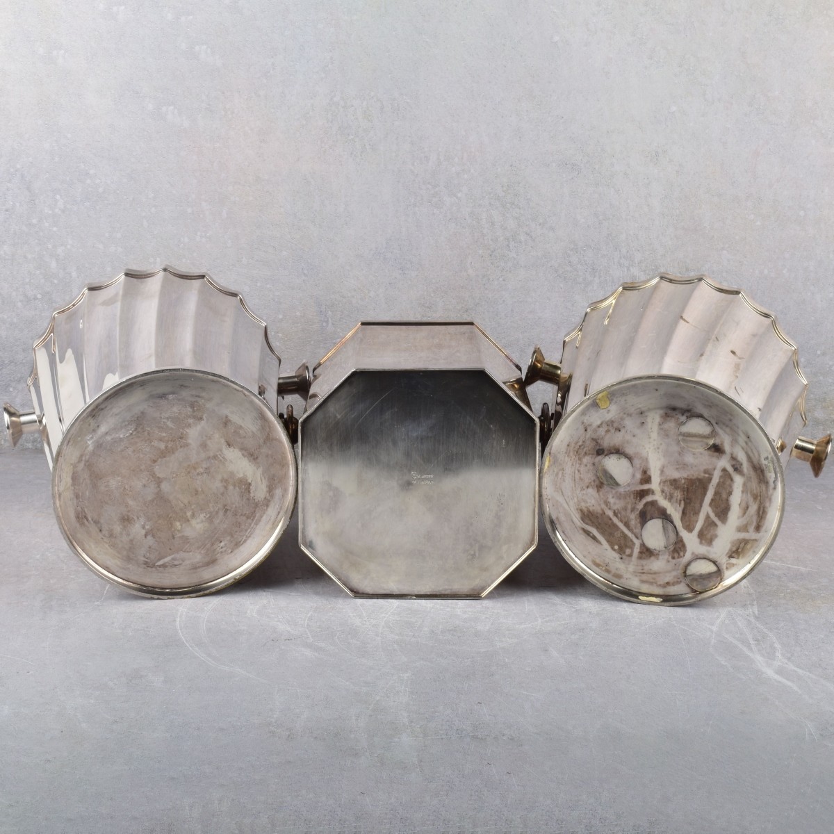 St. James Brazil Silver Plated Champagne Buckets