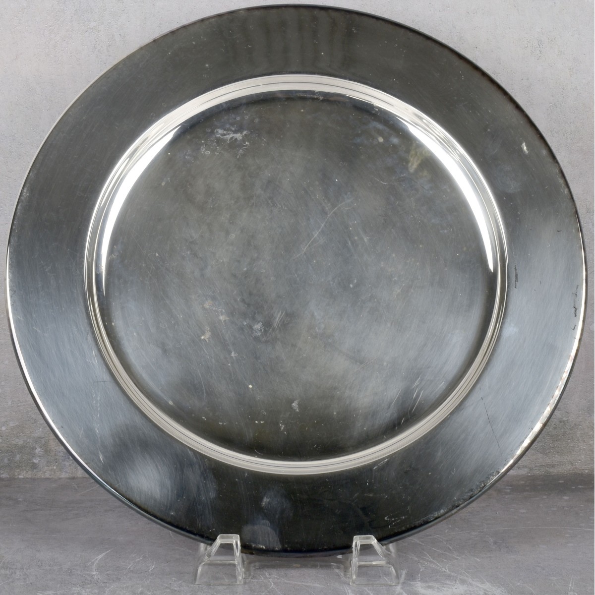 Kalab Italian Heavy Silver Plated Chargers