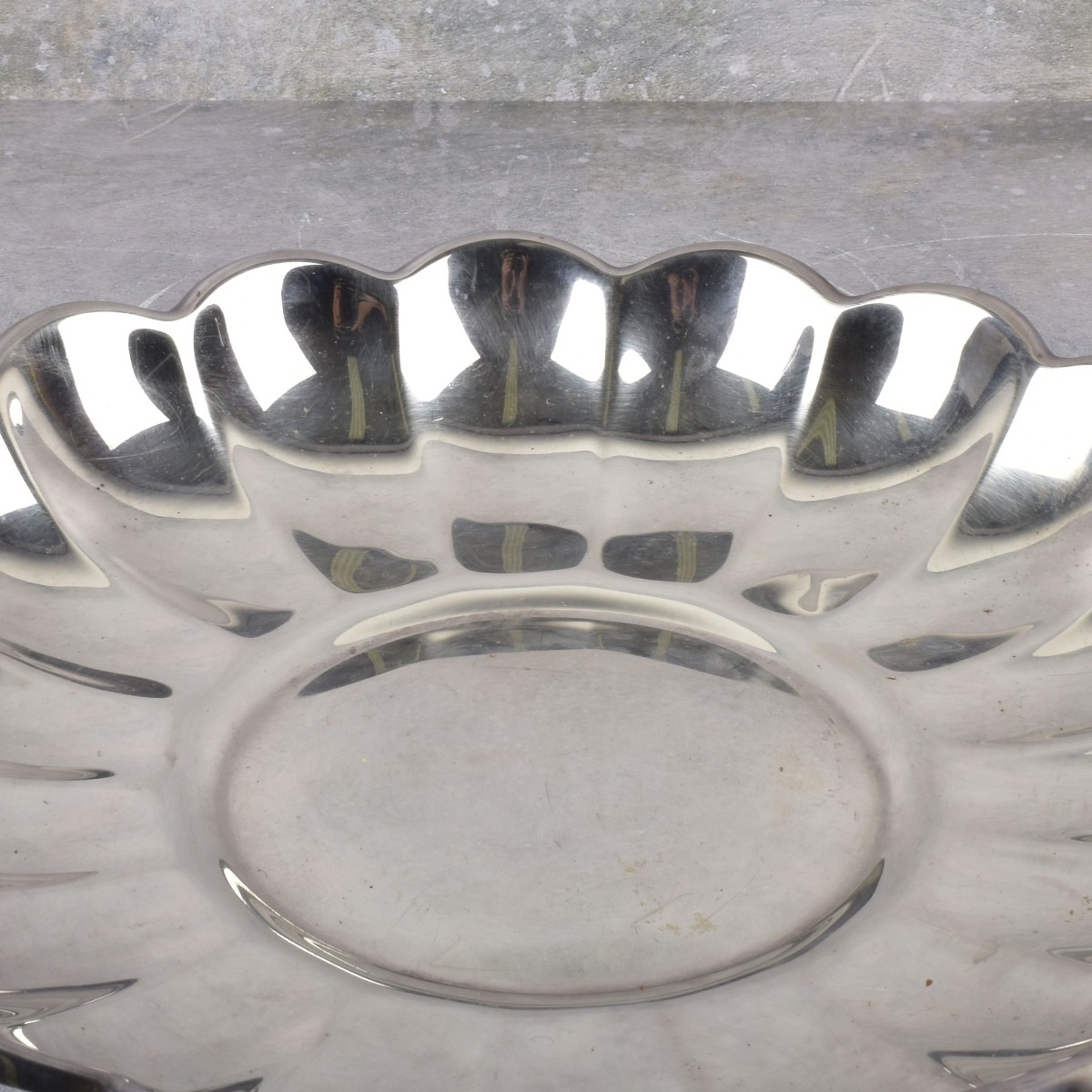Heavy Silver Plated Shell Dishes