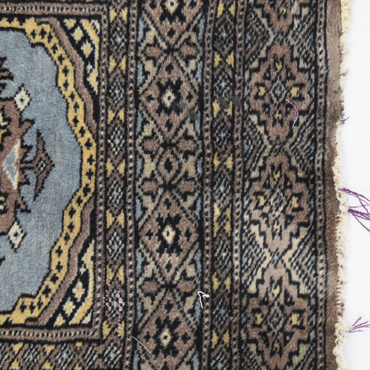 Semi-antique Bokhara Prayer Wool Rug