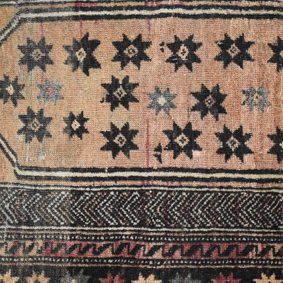 Semi-antique Shirvan Flat Wove Wool Rug