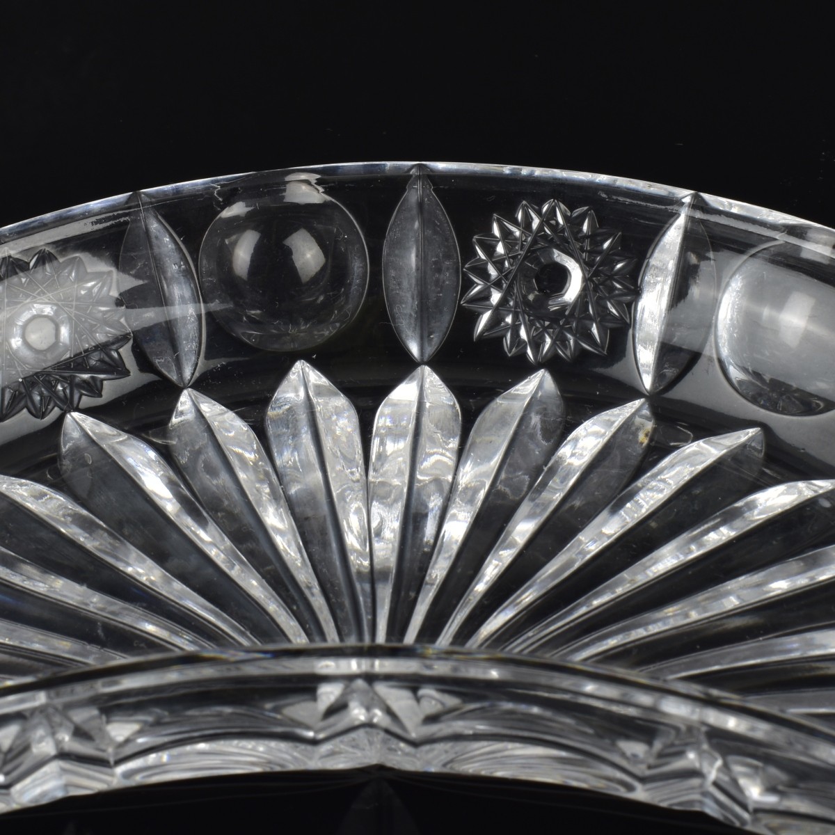Crescent Shape Glass Side Dishes