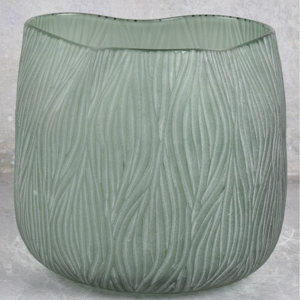 Modern Hand Blown Art Glass Vase