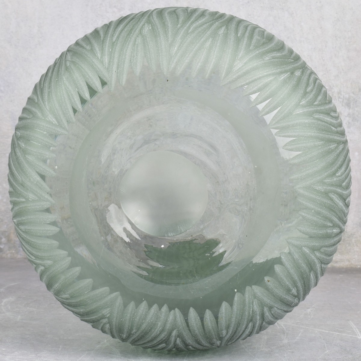 Modern Hand Blown Art Glass Vase
