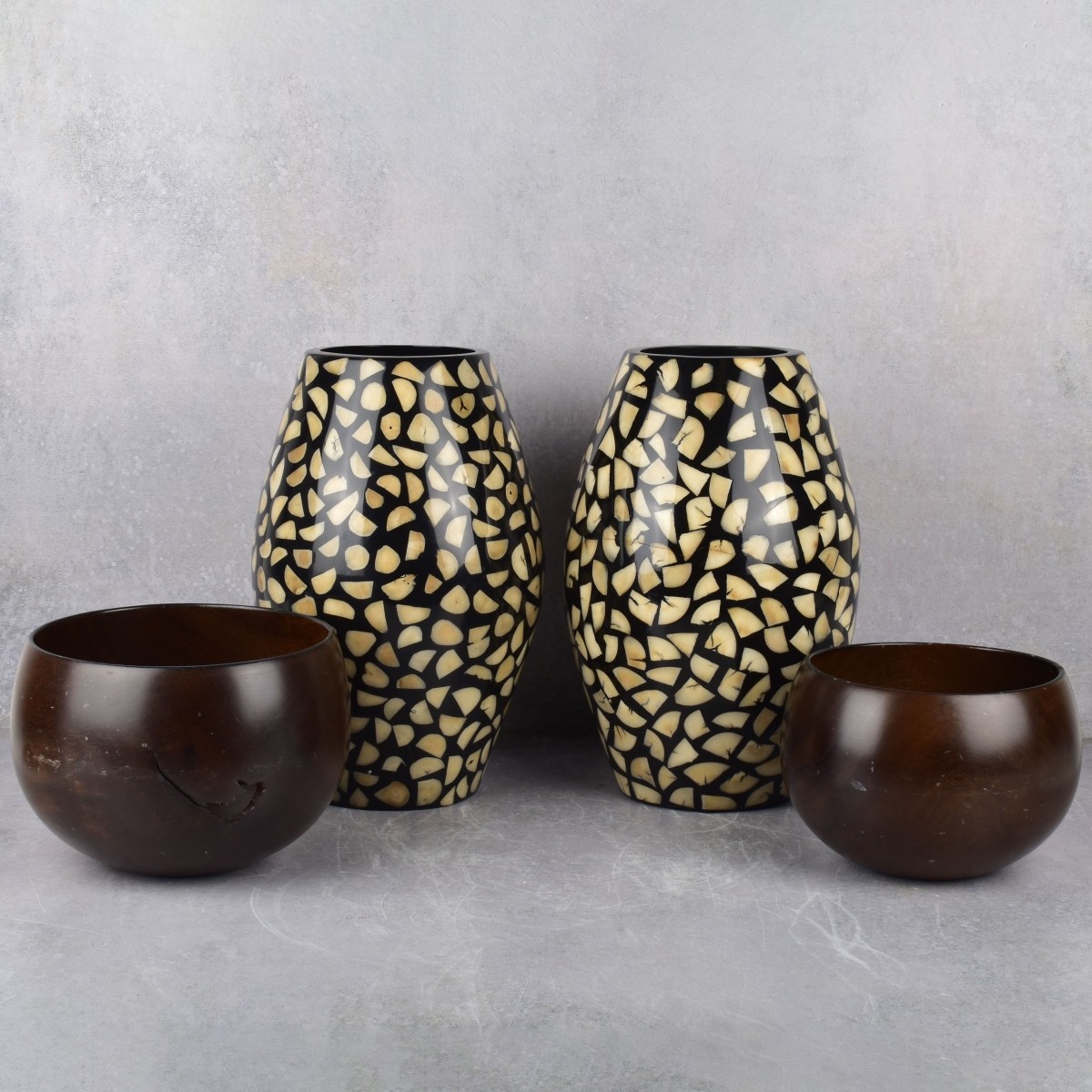 Brazilian Hand Turned Wood Bowls and Vases