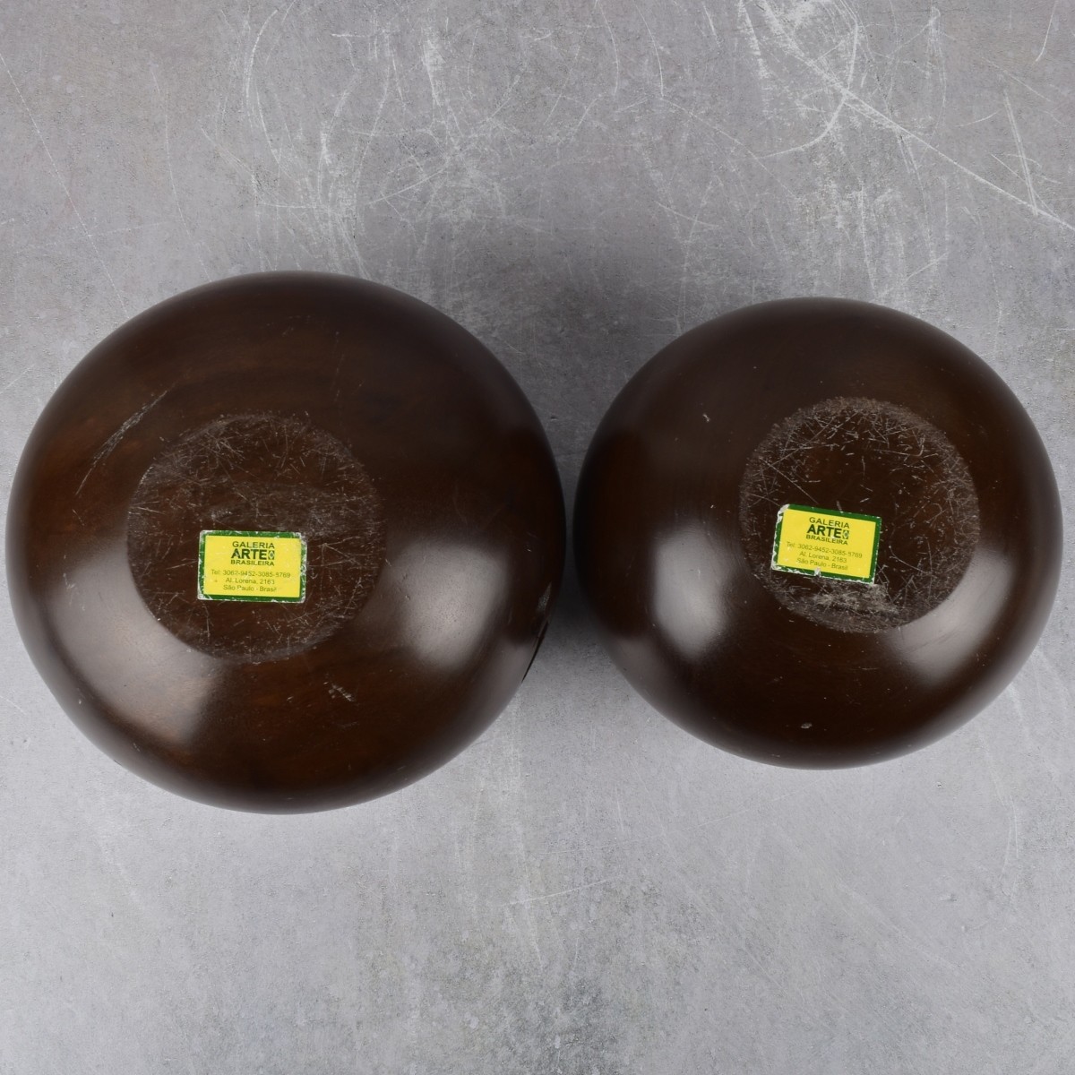 Brazilian Hand Turned Wood Bowls and Vases