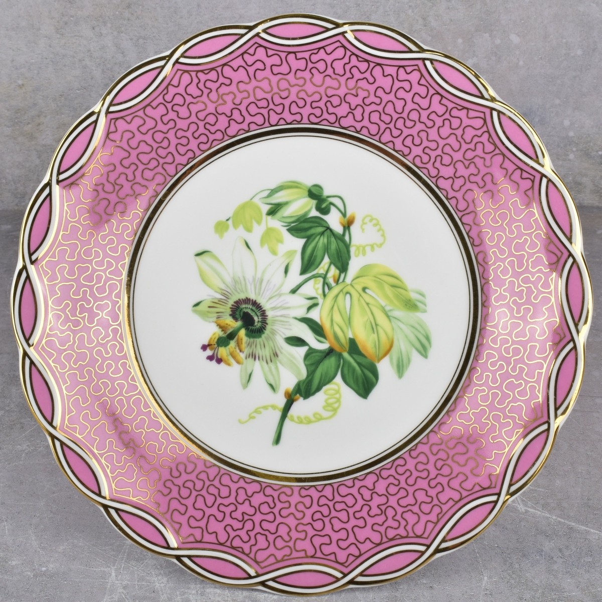 Porcelain Hand Embellished Transfer Tazzas