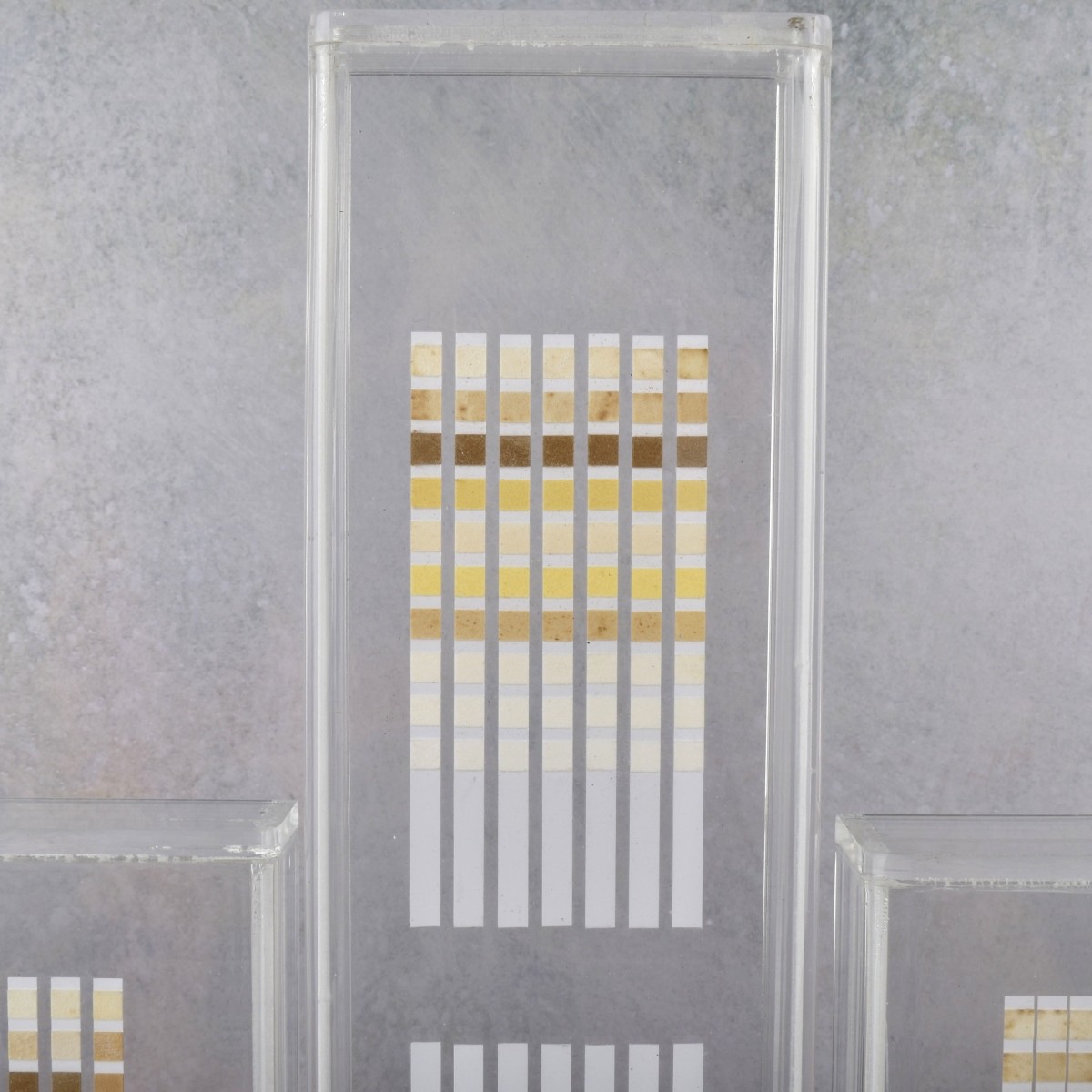 Agam Style Acrylic Encased Art Strips