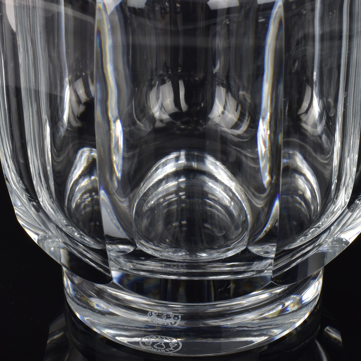 Baccarat French Cut Crystal Wine Decanters