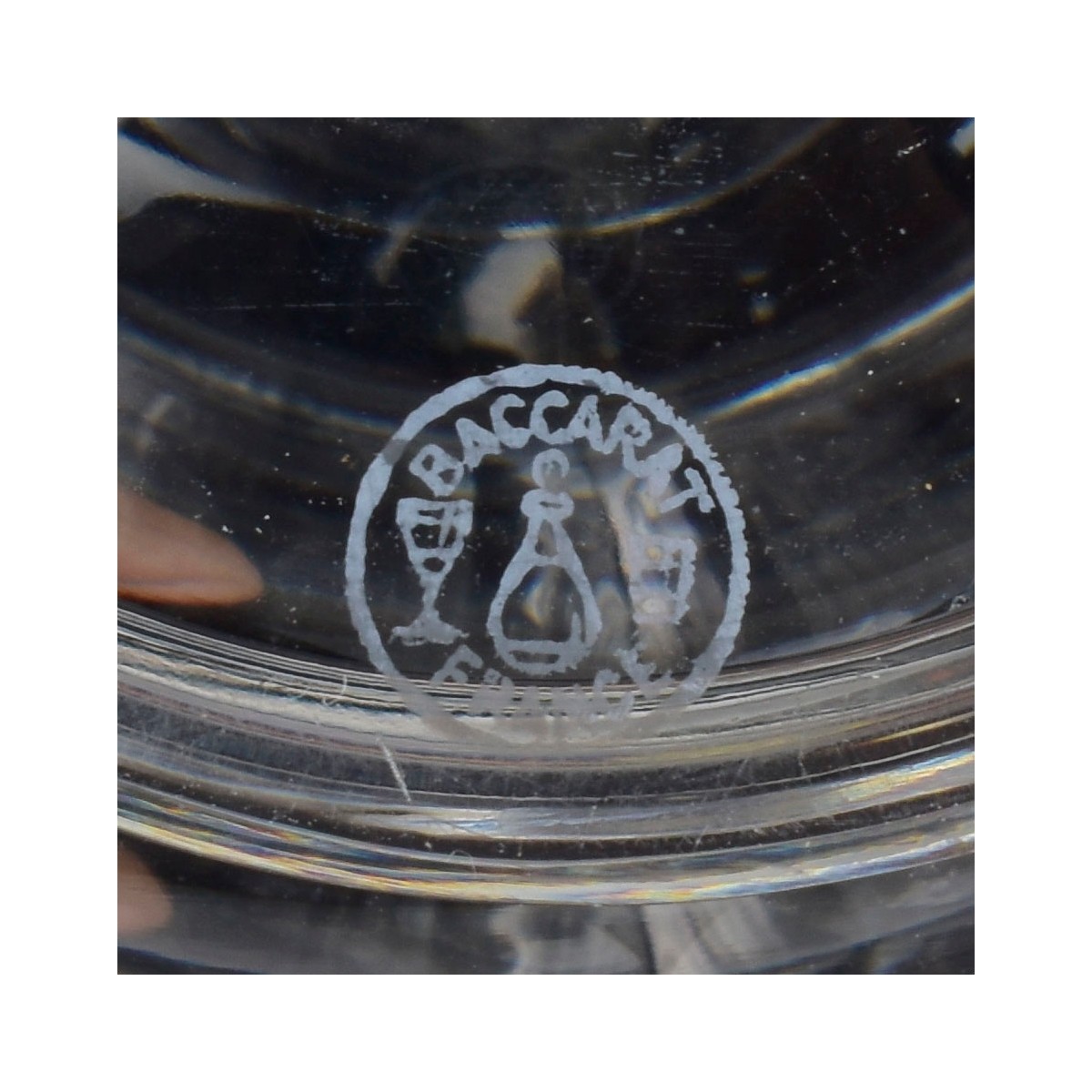 Baccarat French Cut Crystal Wine Decanters