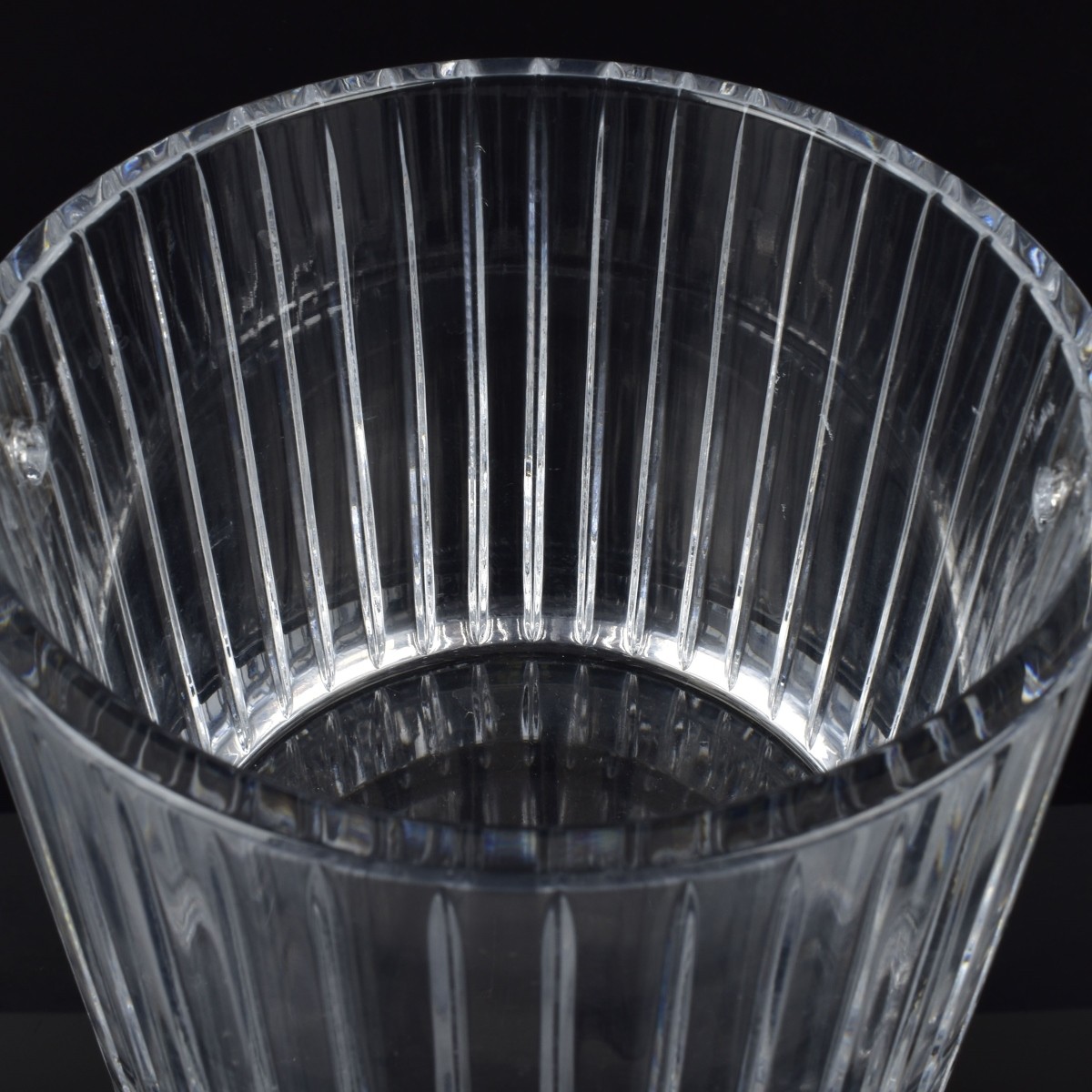 Tiffany Crystal Carafe and Associated Ice Bucket