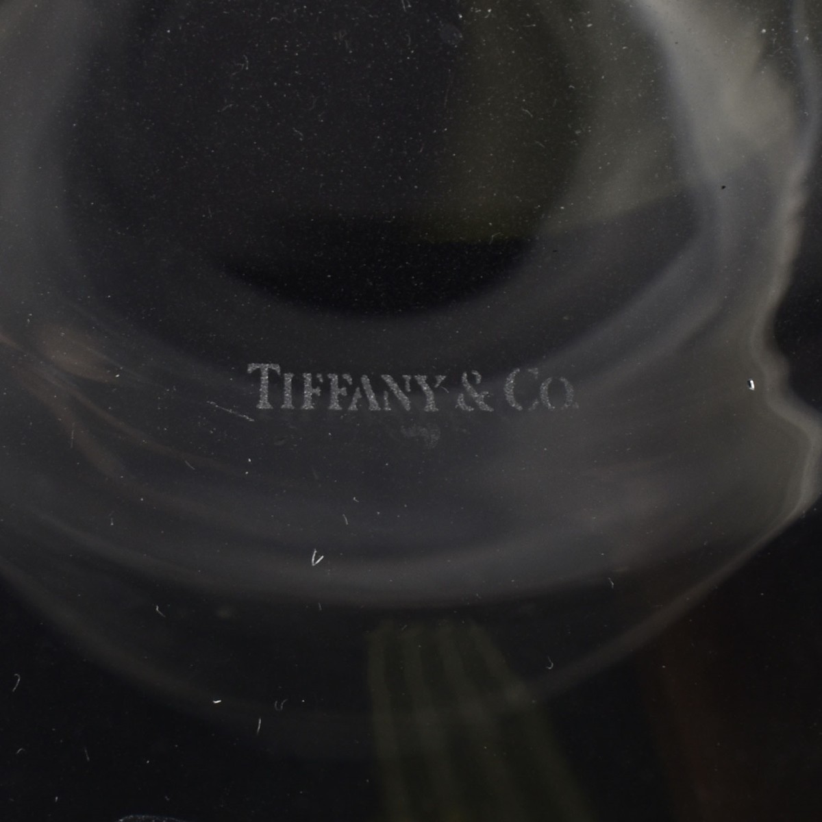 Tiffany Crystal Carafe and Associated Ice Bucket