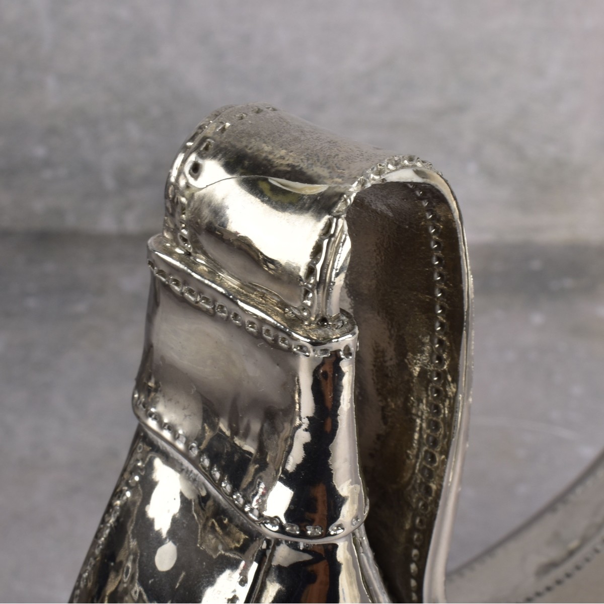 Silvered Ceramic Purses