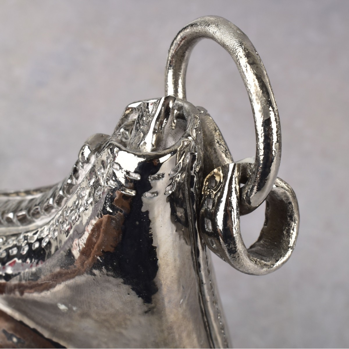 Silvered Ceramic Purses