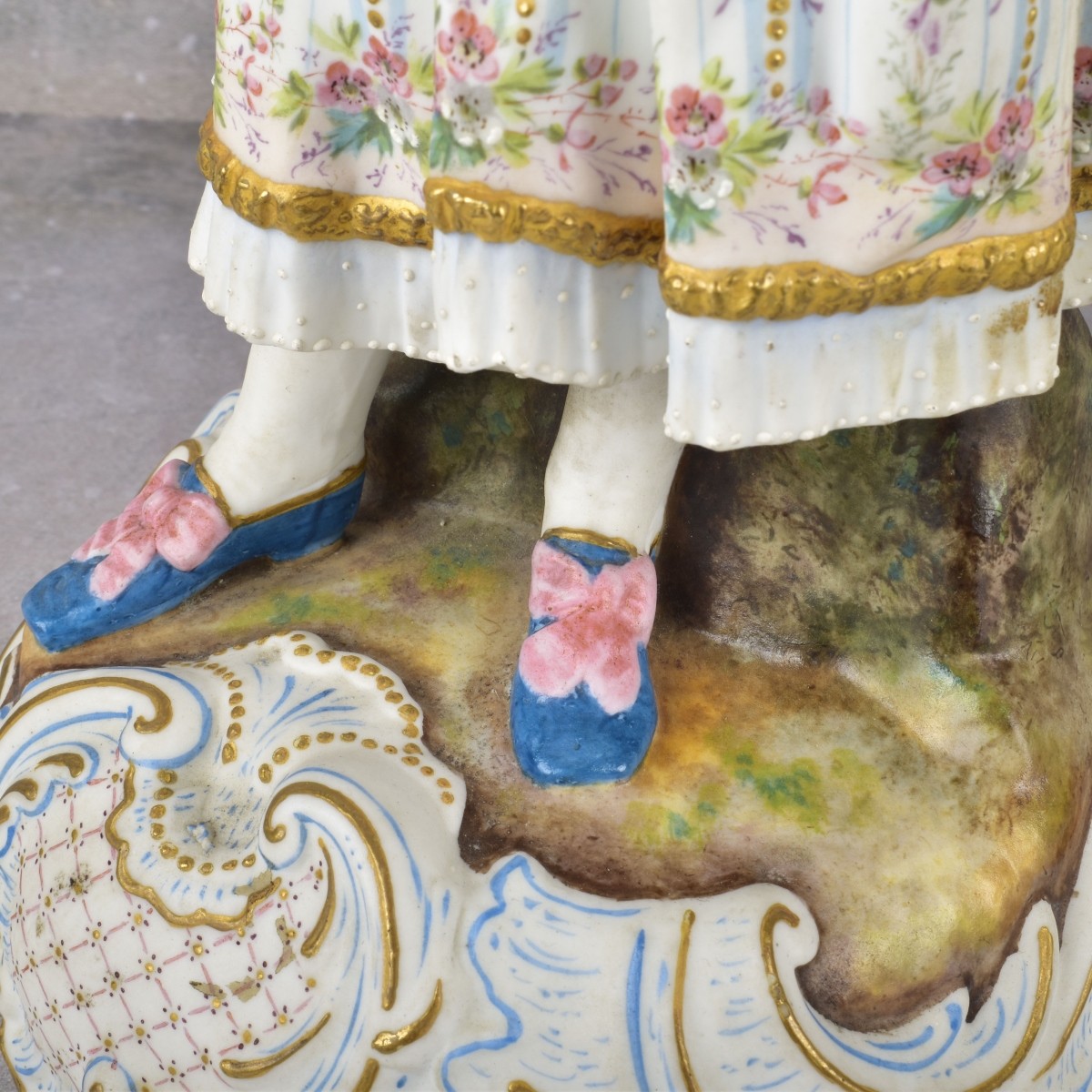 Antique Continental Porcelain Sculptures