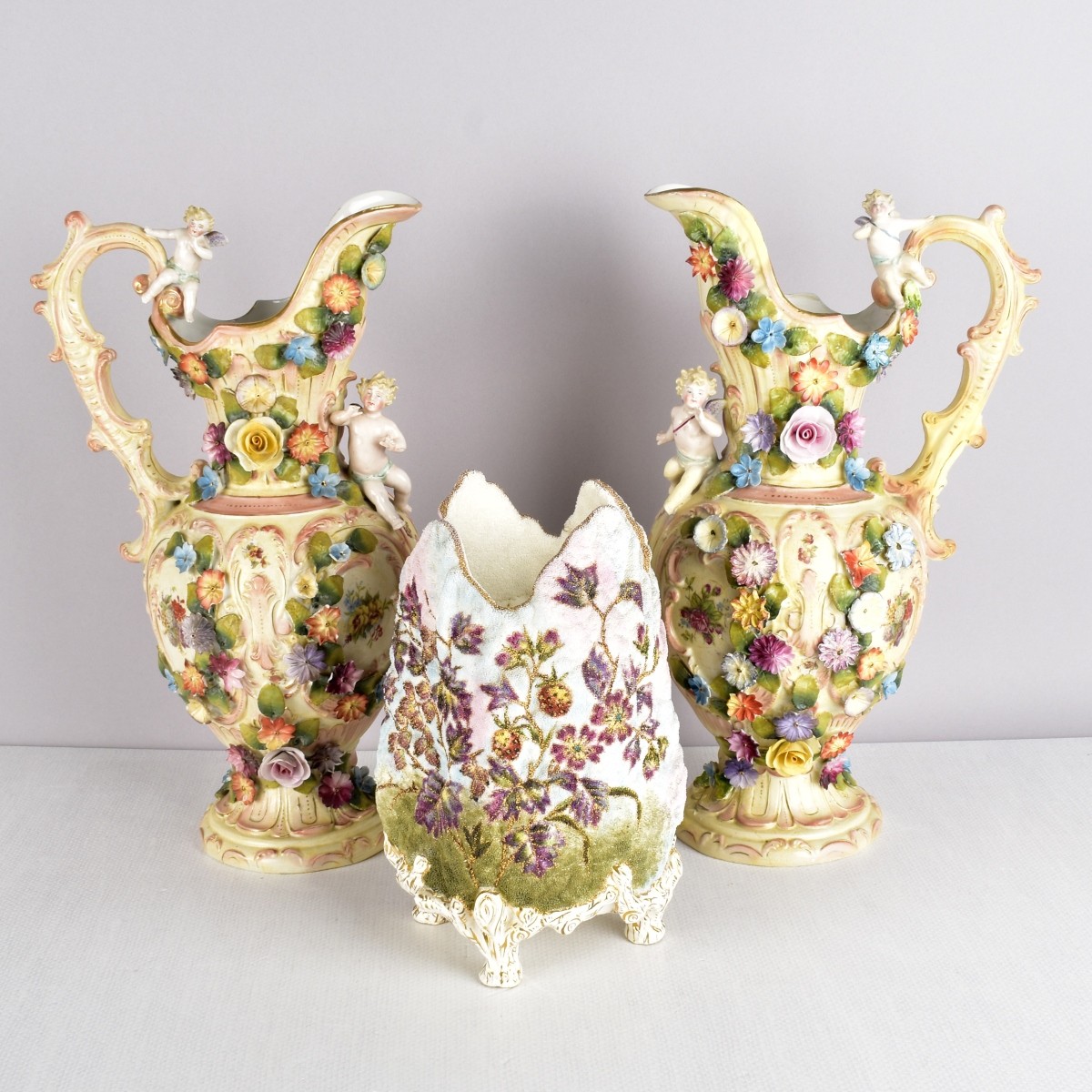 Three (3) Porcelain Pieces