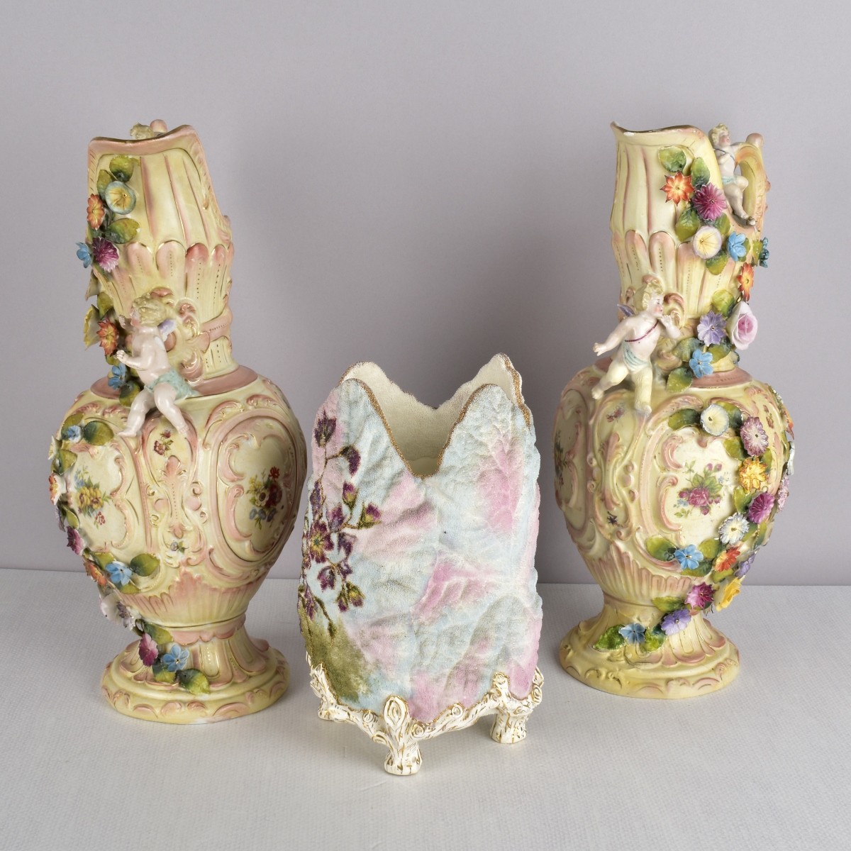Three (3) Porcelain Pieces