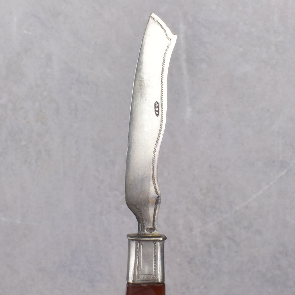 Cheese/Dessert Knives with Agate Handles
