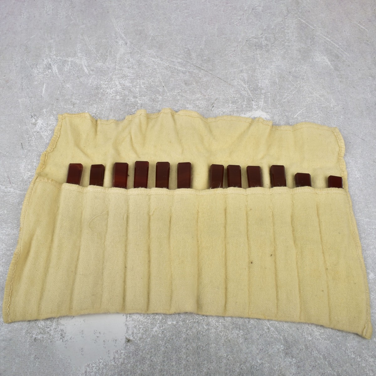 Cheese/Dessert Knives with Agate Handles