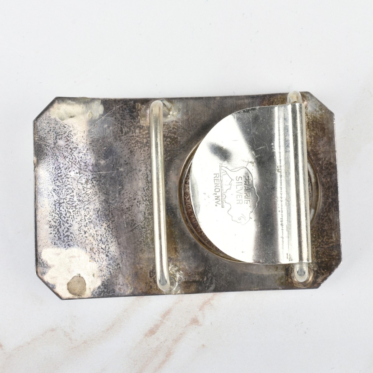 Silver Belt Buckle