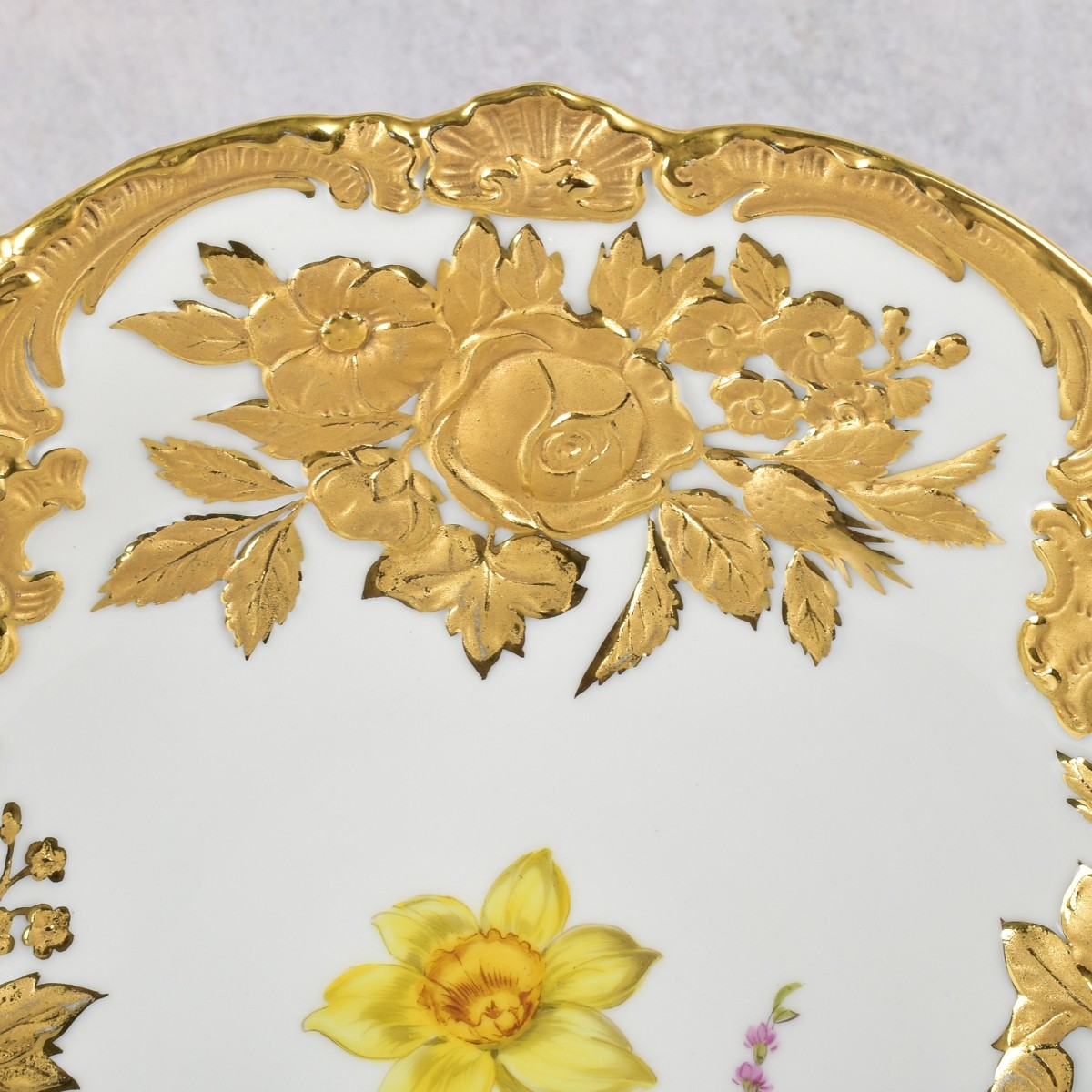 Meissen Porcelain Circular Plate