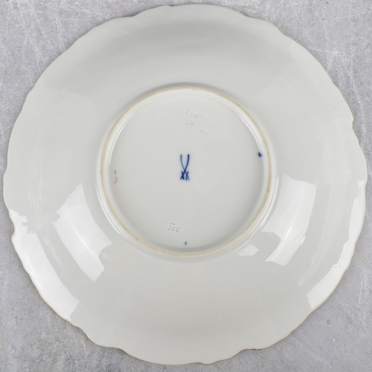 Meissen Porcelain Circular Plate